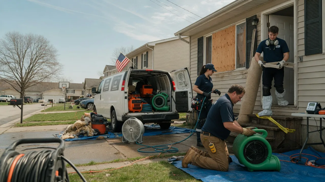 Water Damage Restoration in Gail, TX near me